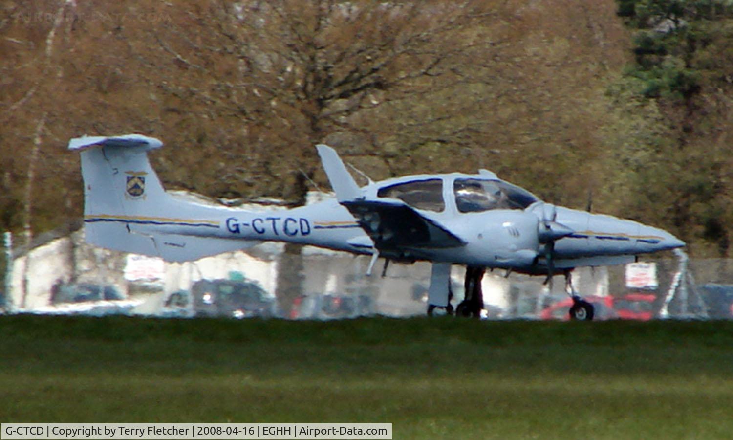 G-CTCD, 2005 Diamond DA-42 Twin Star C/N 42.079, Based Diamond Twinstar at Bournemouth
