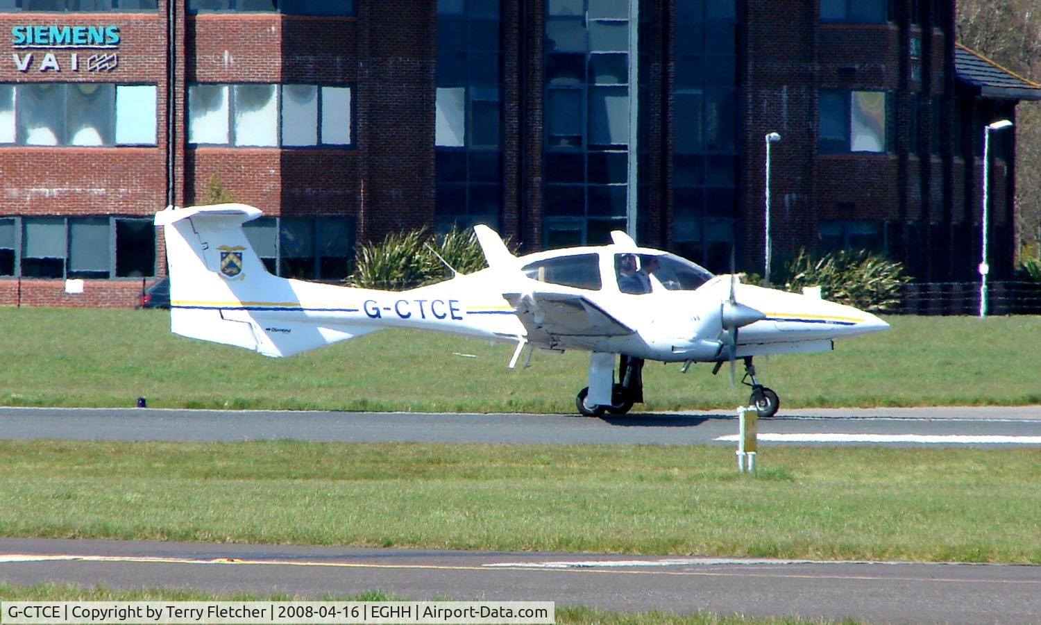 G-CTCE, 2005 Diamond DA-42 Twin Star C/N 42.043, Based Diamond Twinstar at Bournemouth