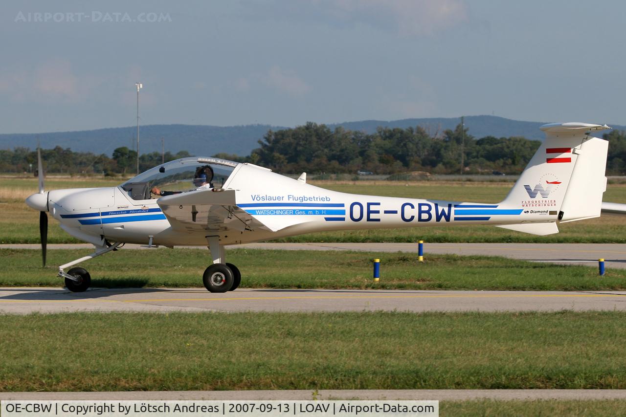 OE-CBW, HOAC DV-20 Katana C/N 20160, taxi to runway