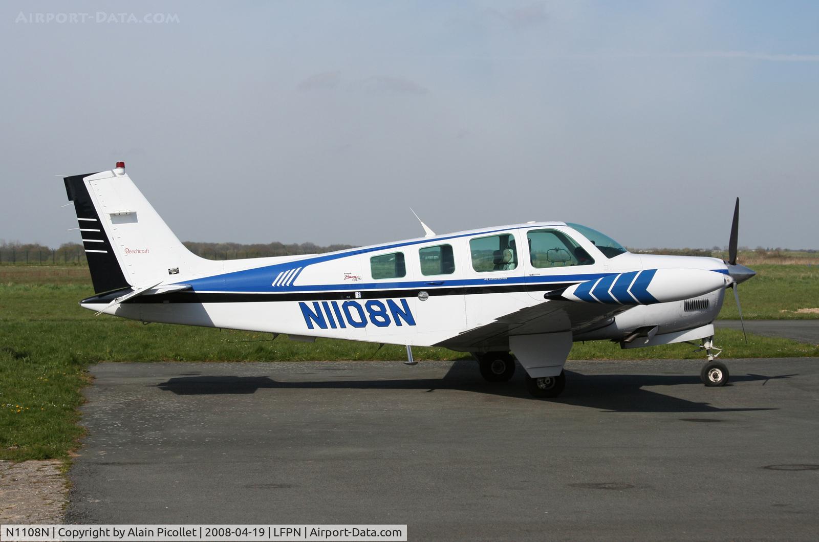 N1108N, 1997 Raytheon Aircraft Company A36 Bonanza C/N E-3078, starboard side