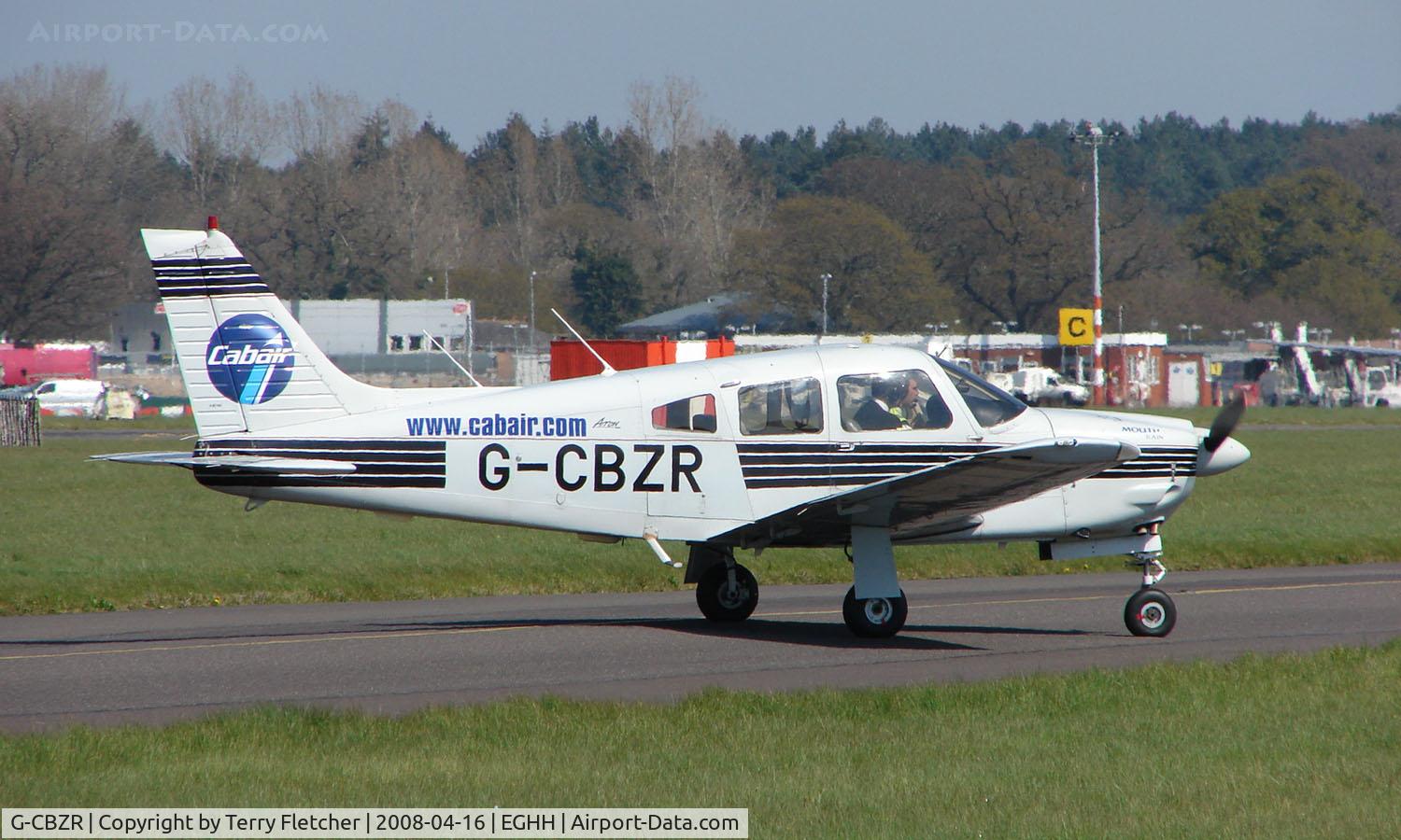 G-CBZR, 1989 Piper PA-28R-201 Cherokee Arrow III C/N 2837029, Piper PA-28R-201 at Bournemouth