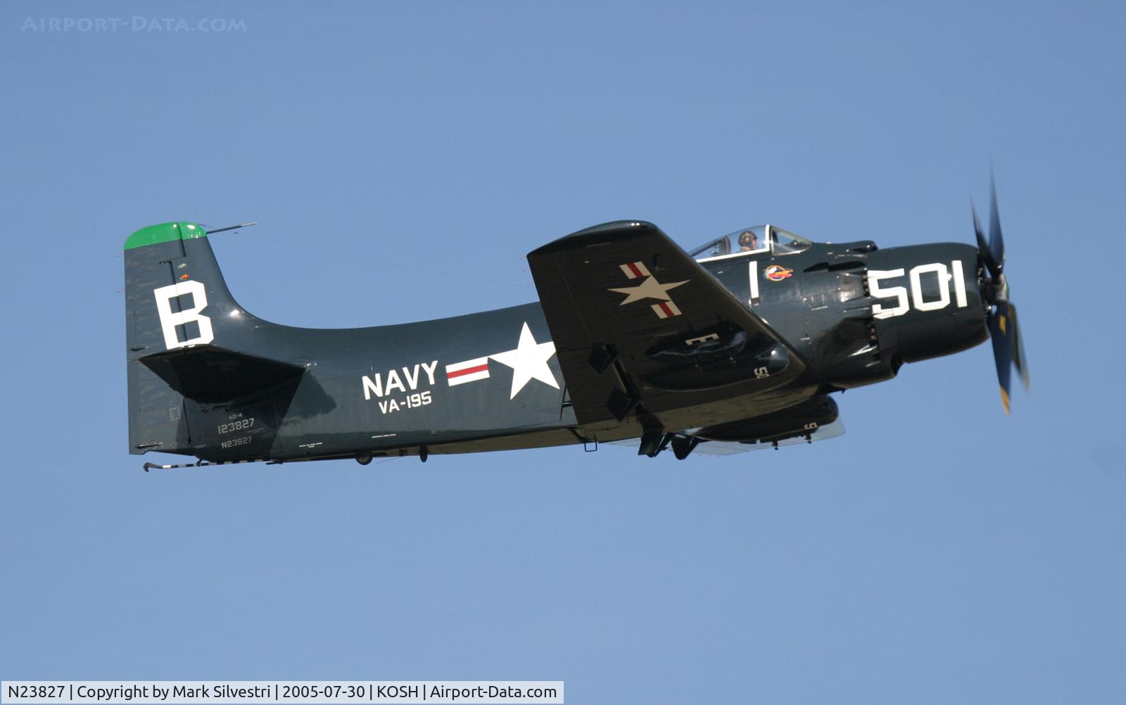 N23827, 1949 Douglas AD-4 C/N 7133, Oshkosh 2005