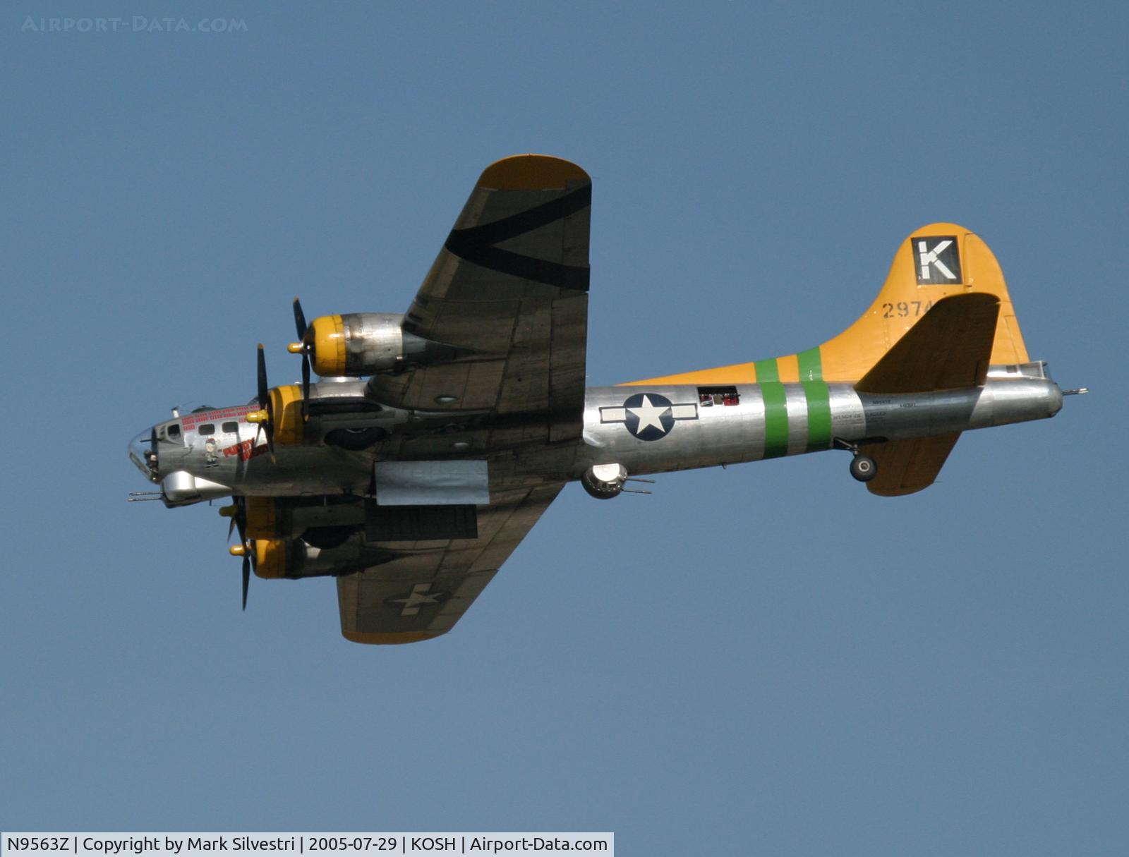 N9563Z, 1944 Boeing B-17G Flying Fortress C/N 32204, Oshkosh 2005