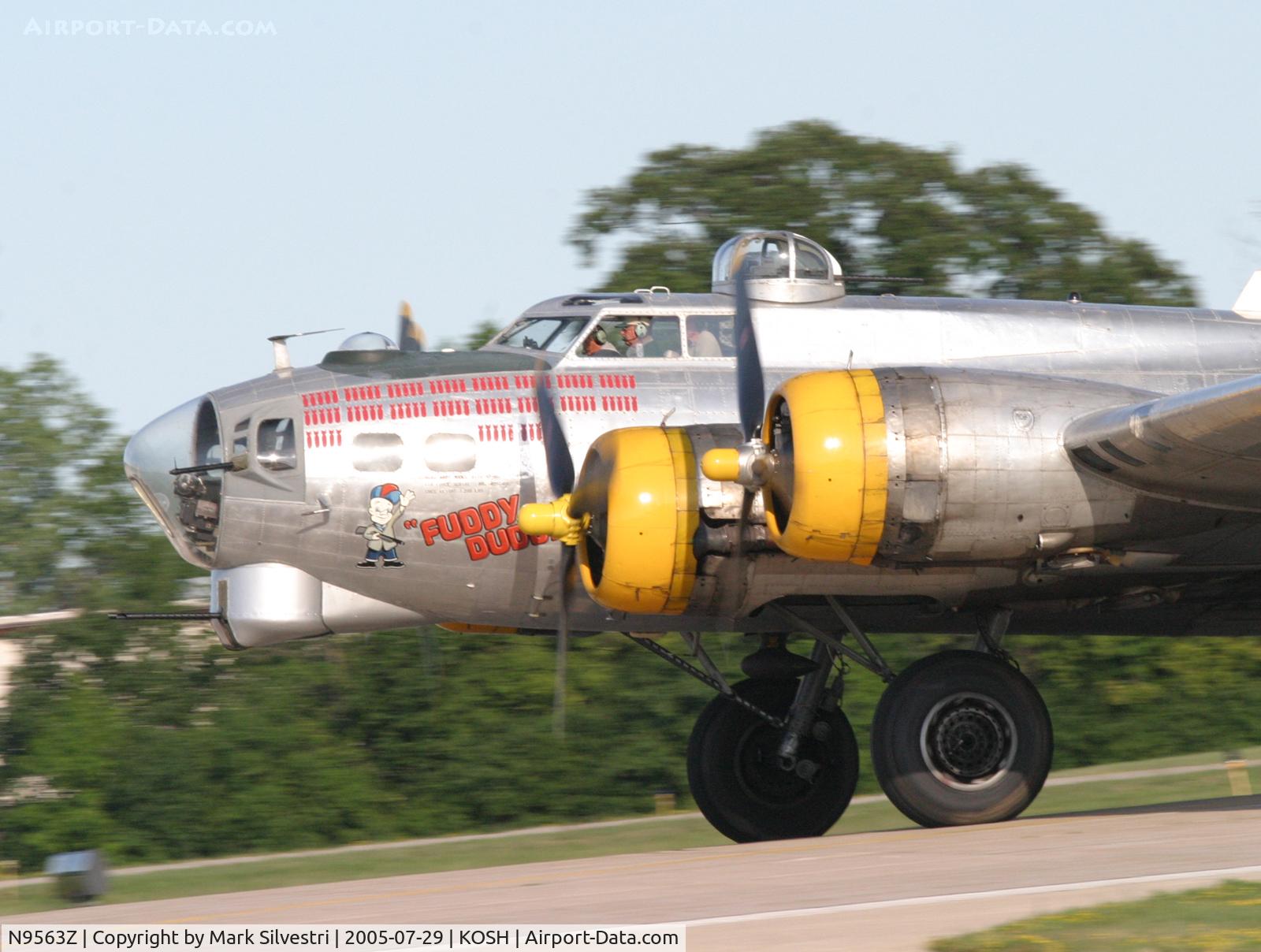 N9563Z, 1944 Boeing B-17G Flying Fortress C/N 32204, Oshkosh 2005
