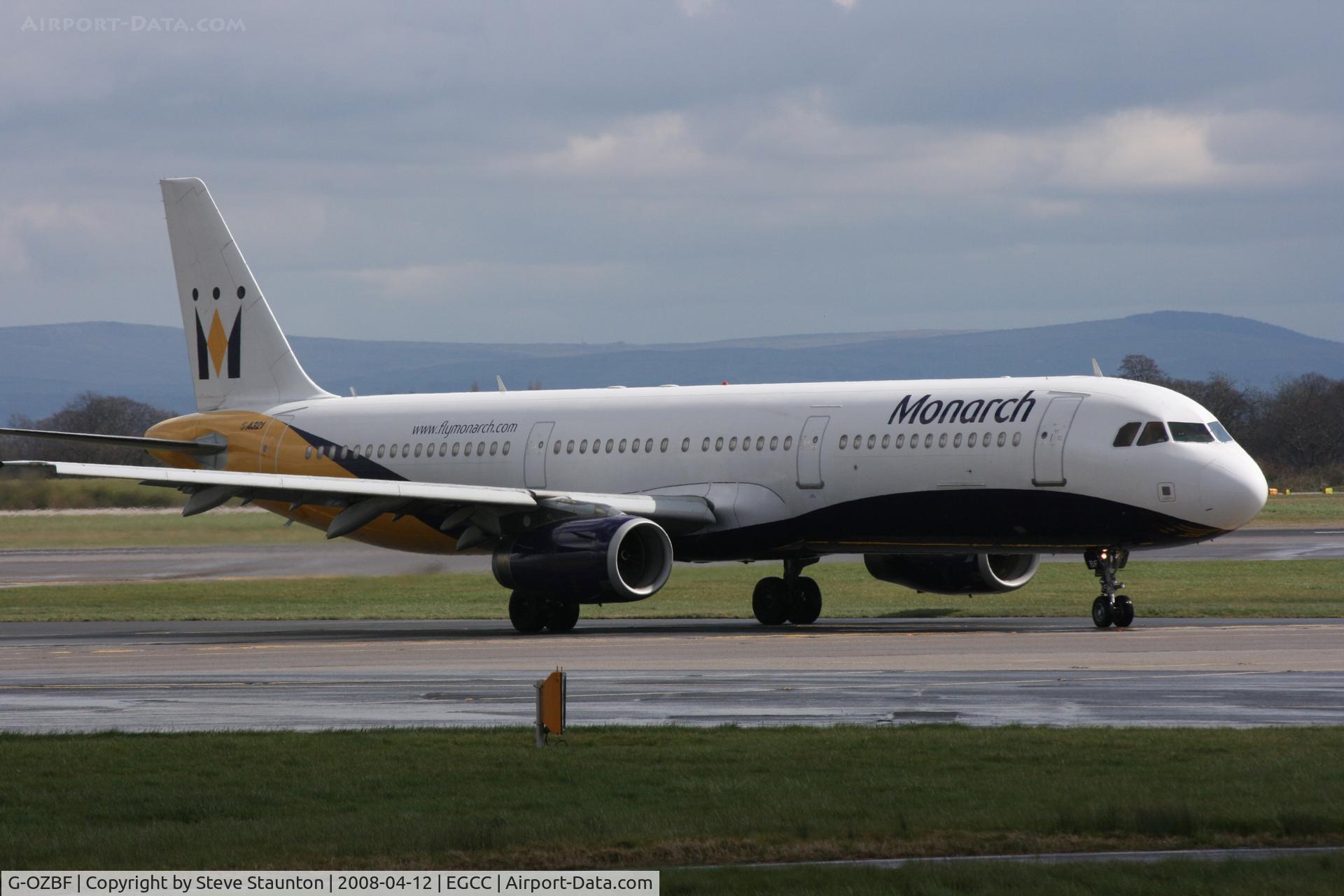 G-OZBF, 2002 Airbus A321-231 C/N 1763, Taken at Manchester Airport on a typical showery April day