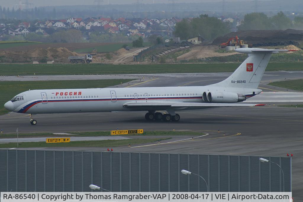 RA-86540, 1985 Ilyushin Il-62M C/N 3546548, Russia - Government Ilyushin 62
