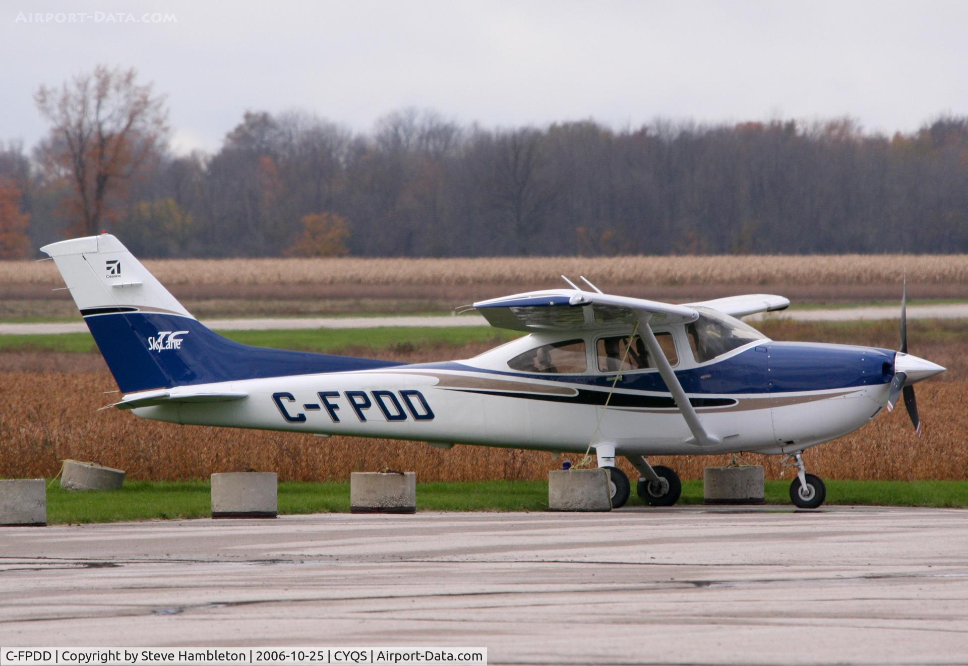 C-FPDD, 2004 Cessna T182T Turbo Skylane C/N T18208330, At St Thomas Municipal, ON