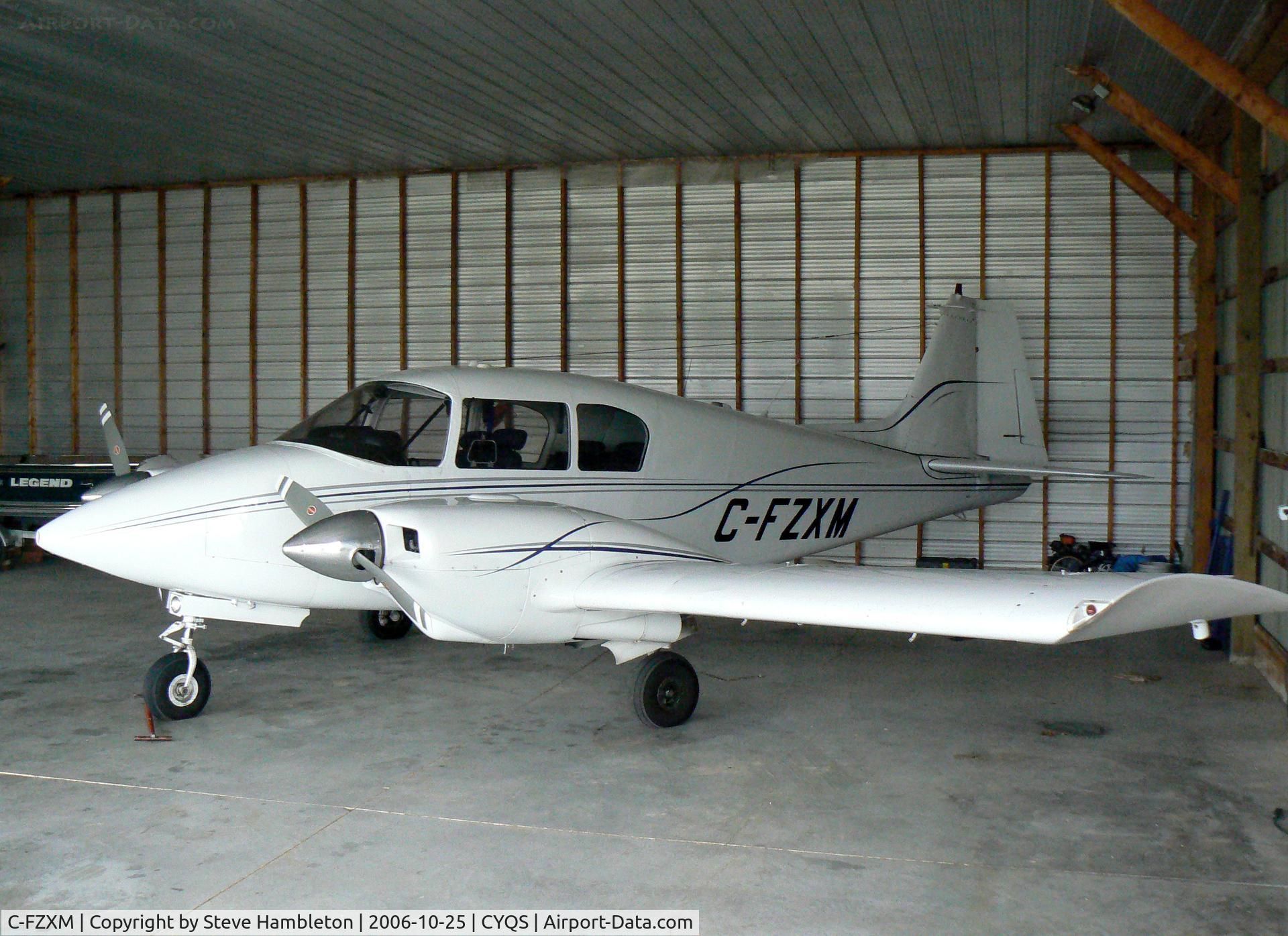 C-FZXM, 1959 Piper PA-23-160 Apache C/N 23-1731, At St Thomas Municipal, ON