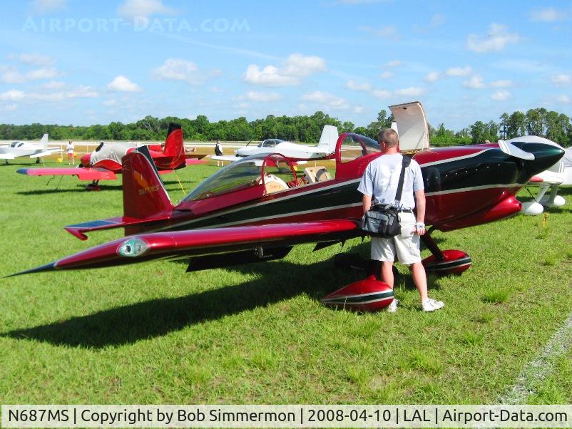 N687MS, 2005 Vans RV-8 C/N 82109, Sun N Fun 2008