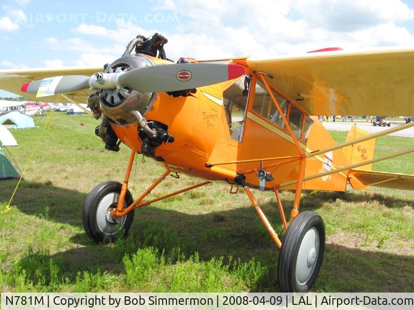 N781M, 1929 Curtiss-Wright Robin C-1 C/N 682, Sun N Fun 2008