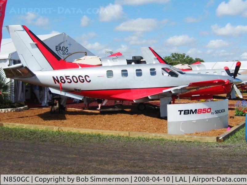 N850GC, 2008 Socata TBM-700 C/N 441, Sun N Fun 2008