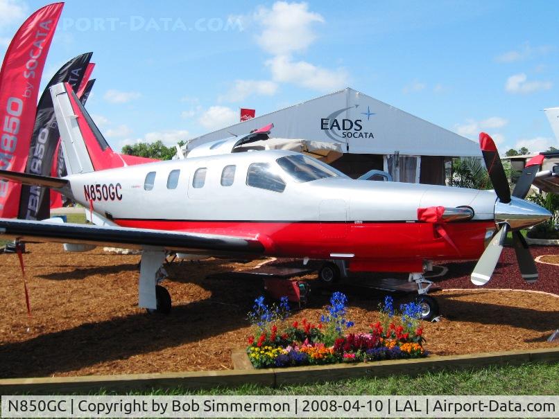 N850GC, 2008 Socata TBM-700 C/N 441, Sun N Fun 2008