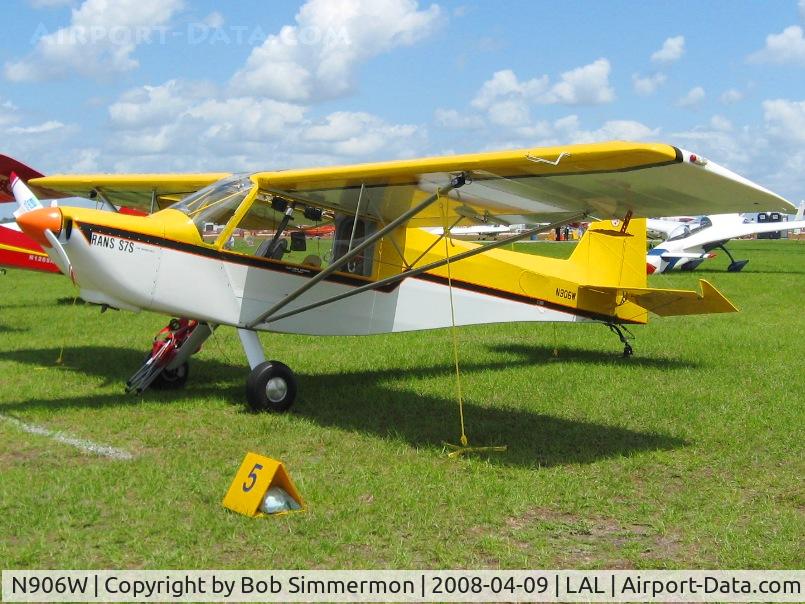 N906W, 2007 Rans S-7S Courier C/N 0306431, Sun N Fun 2008