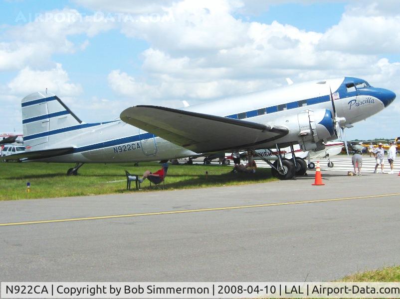 N922CA, 1940 Douglas DC-3A-S4C4G C/N 2204, Sun N Fun 2008