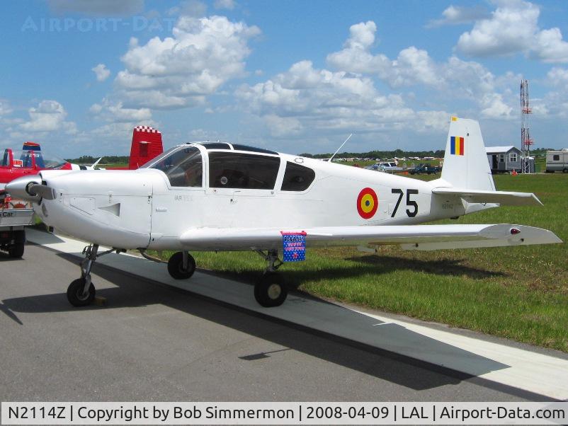 N2114Z, 1982 IAR IAR-823 C/N 75, Sun N Fun 2008