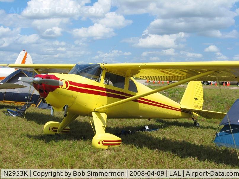 N2953K, 1947 Luscombe 8E Silvaire C/N 5680, Sun N Fun 2008