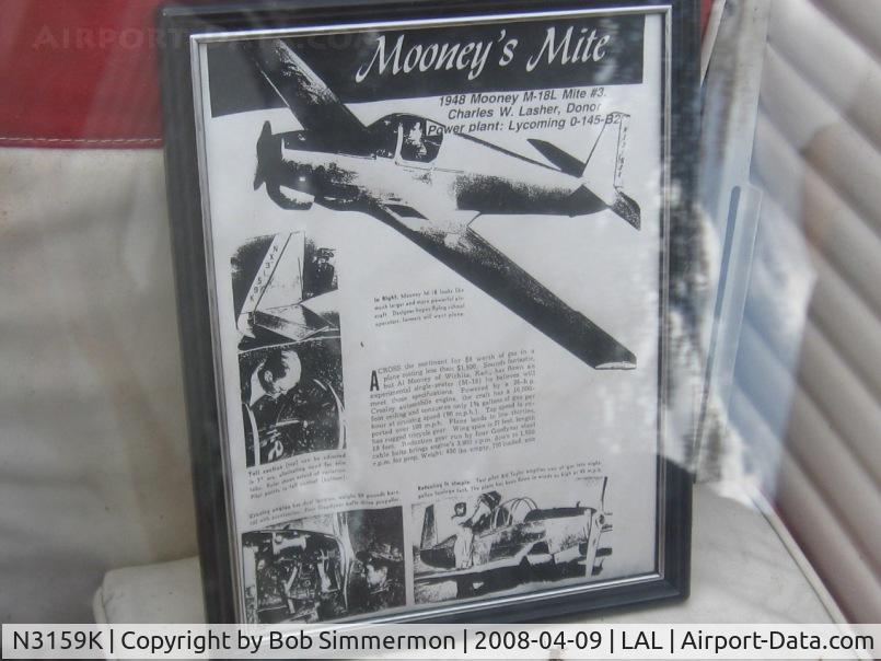 N3159K, 1948 Mooney M-18L C/N 3, Sun N Fun 2008