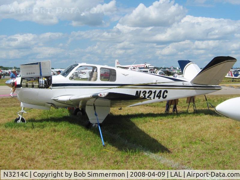 N3214C, 1954 Beech E35 C/N D-3878, Tricked out Bonanza at Sun N Fun 2008