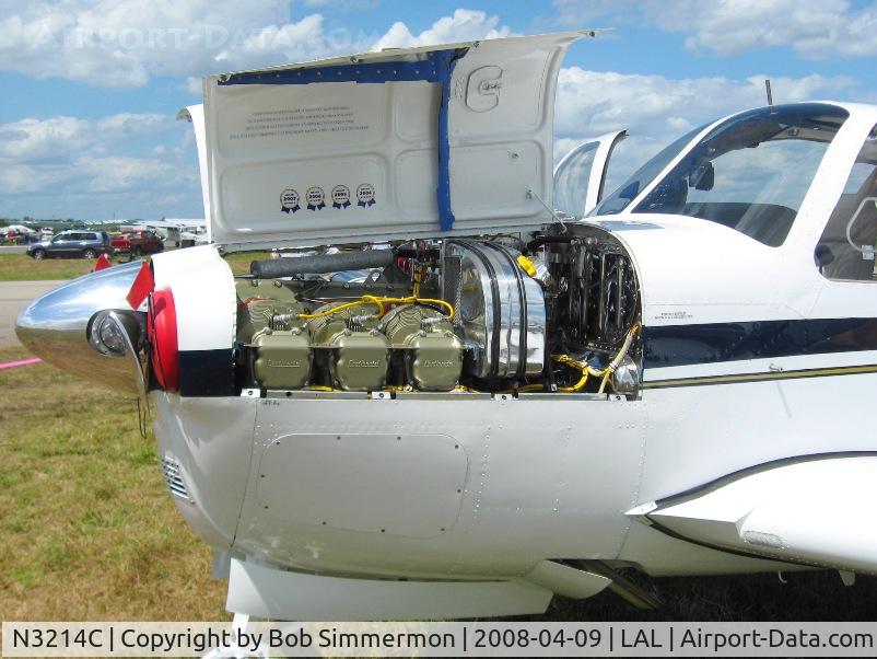 N3214C, 1954 Beech E35 C/N D-3878, Tricked out Bonanza at Sun N Fun 2008