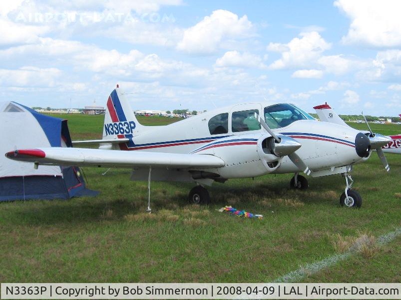 N3363P, 1958 Piper PA-23-160 Apache C/N 23-1320, Sun N Fun 2008