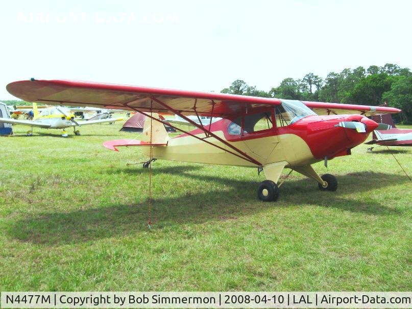 N4477M, Piper PA-12 Super Cruiser C/N 12-3087, Sun N Fun 2008