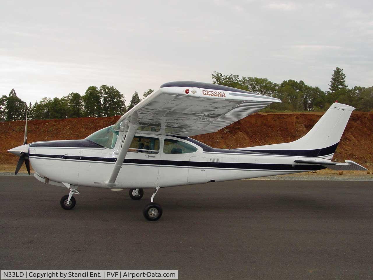 N33LD, Cessna TR182 Turbo Skylane RG C/N R18201807, New Paint