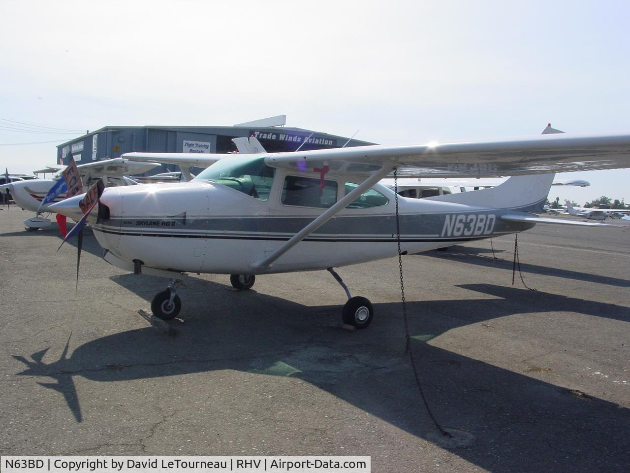 N63BD, 1979 Cessna TR182 Turbo Skylane RG C/N R18201067, AOPA Winner!