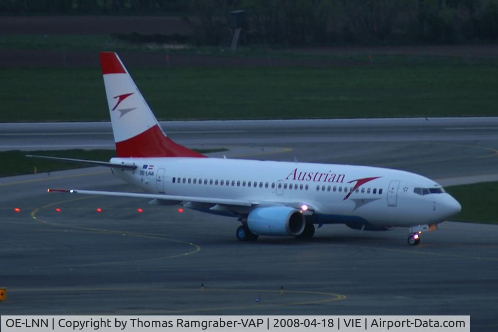 OE-LNN, 2000 Boeing 737-7Z9 C/N 30418, Austrian Airlines Boeing 737-700