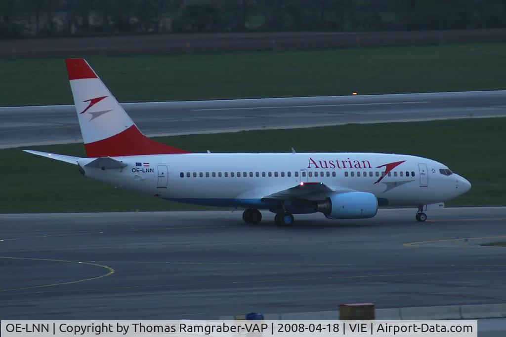 OE-LNN, 2000 Boeing 737-7Z9 C/N 30418, Austrian Airlines Boeing 737-700