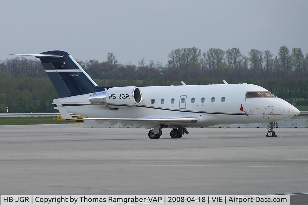 HB-JGR, 2005 Bombardier Challenger 604 (CL-600-2B16) C/N 5624, Swiss Eagle Canadair CL600 Challenger