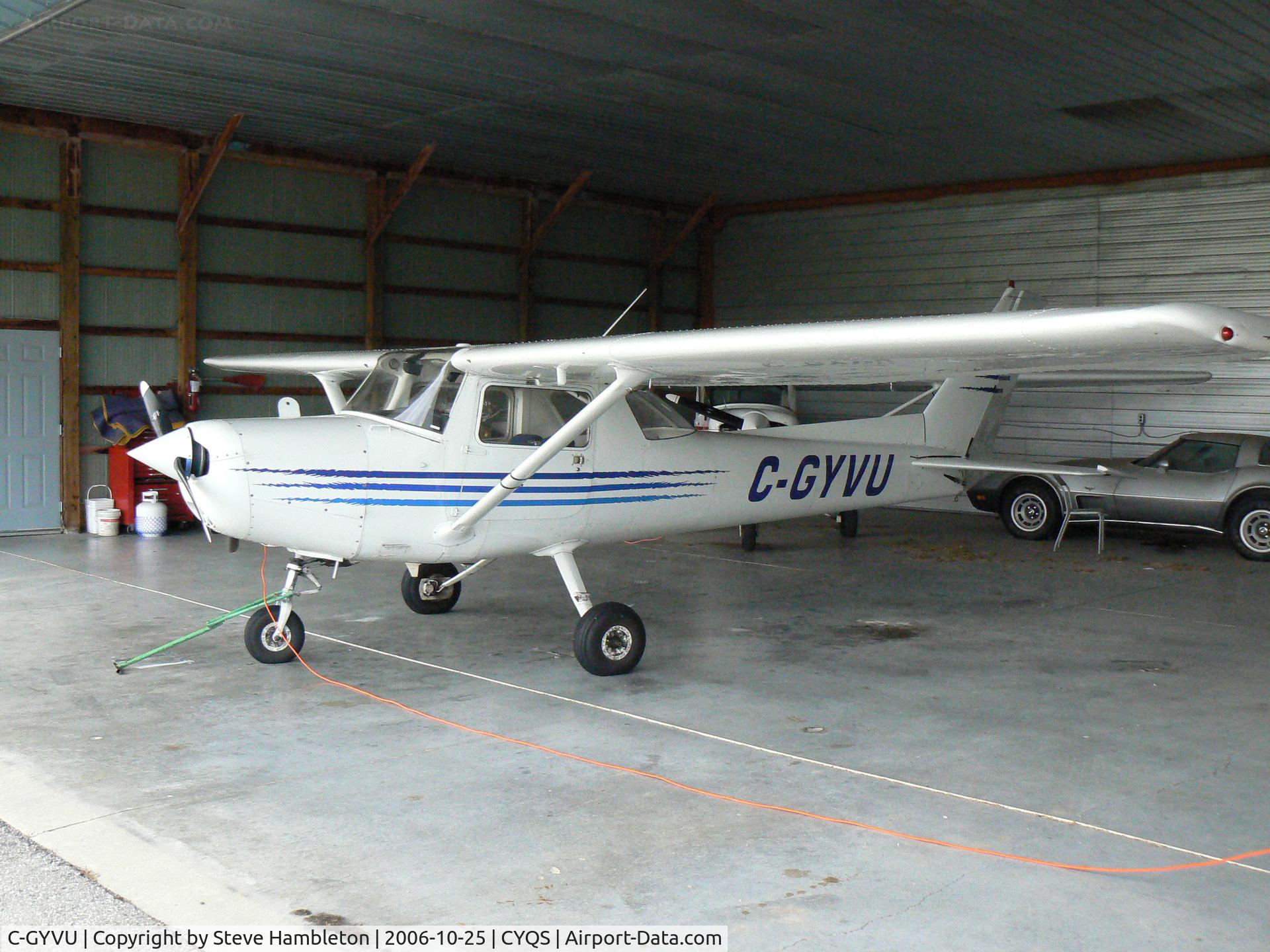 C-GYVU, 1977 Cessna 152 C/N 15279501, At St Thomas Municipal, ON