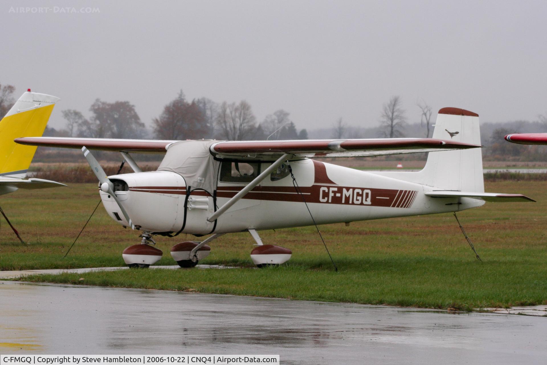 C-FMGQ, 1960 Cessna 150 C/N 17913, At Tillsonburg, Ontario