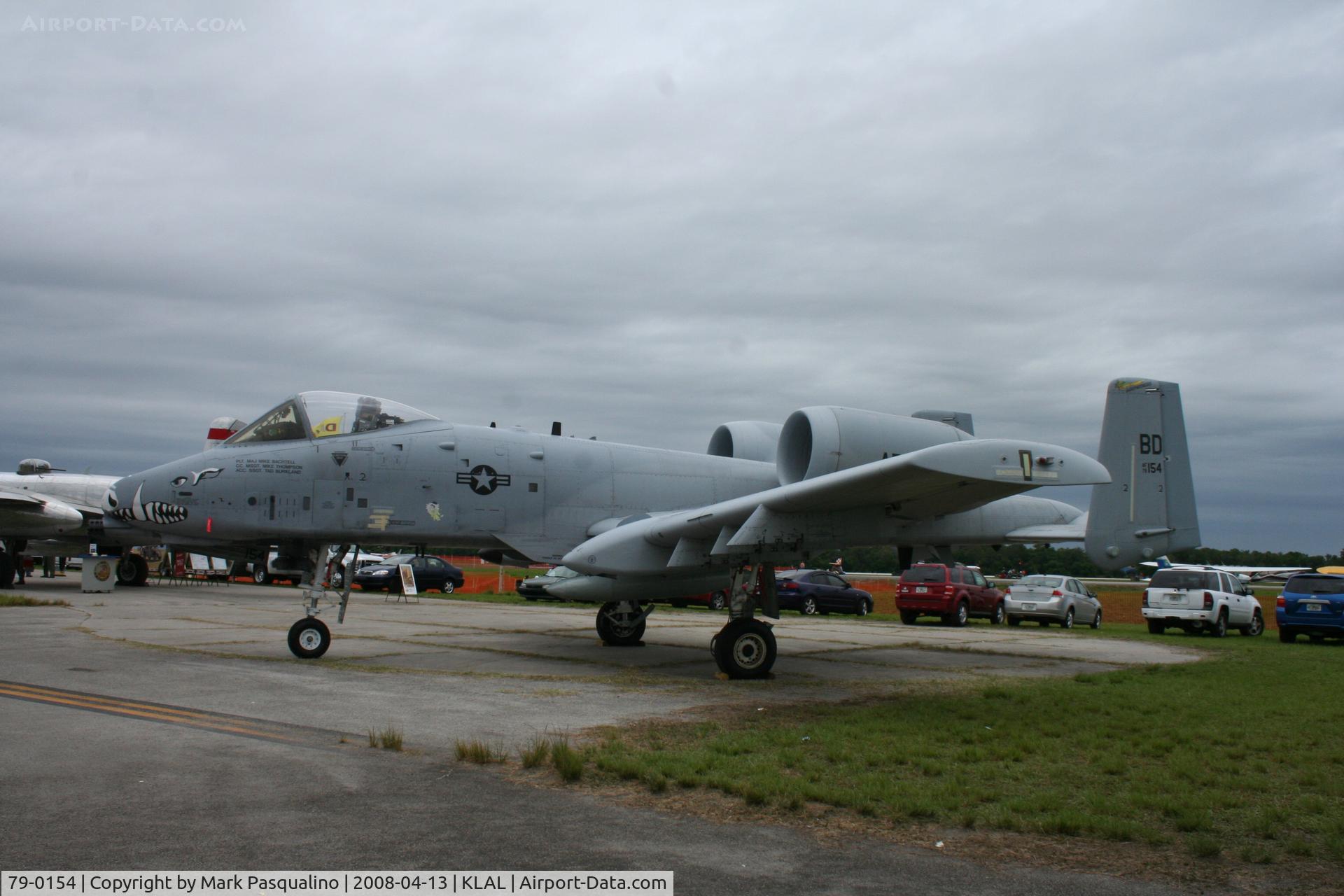79-0154, 1979 Fairchild Republic A-10A Thunderbolt II C/N A10-0418, A-10A
