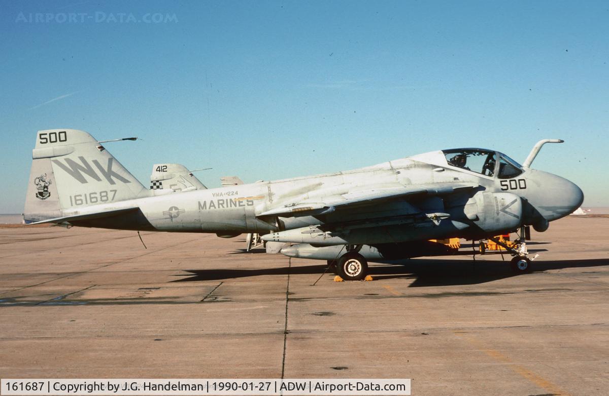 161687, Grumman A-6E Intruder C/N I-664, A-6E Intruder at NAF Washington