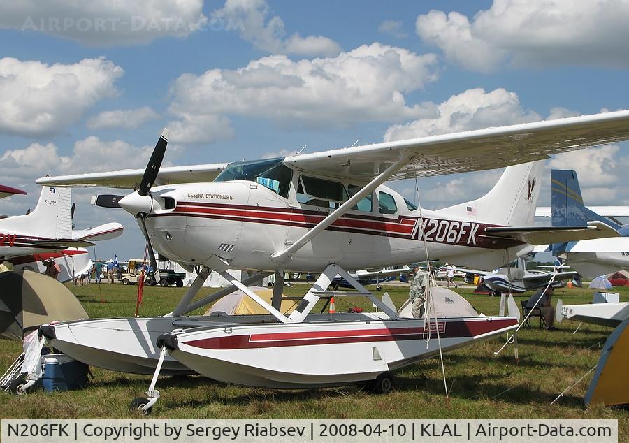 N206FK, 1980 Cessna TU206G Turbo Stationair C/N U20605695, Sun-n-fun 2008