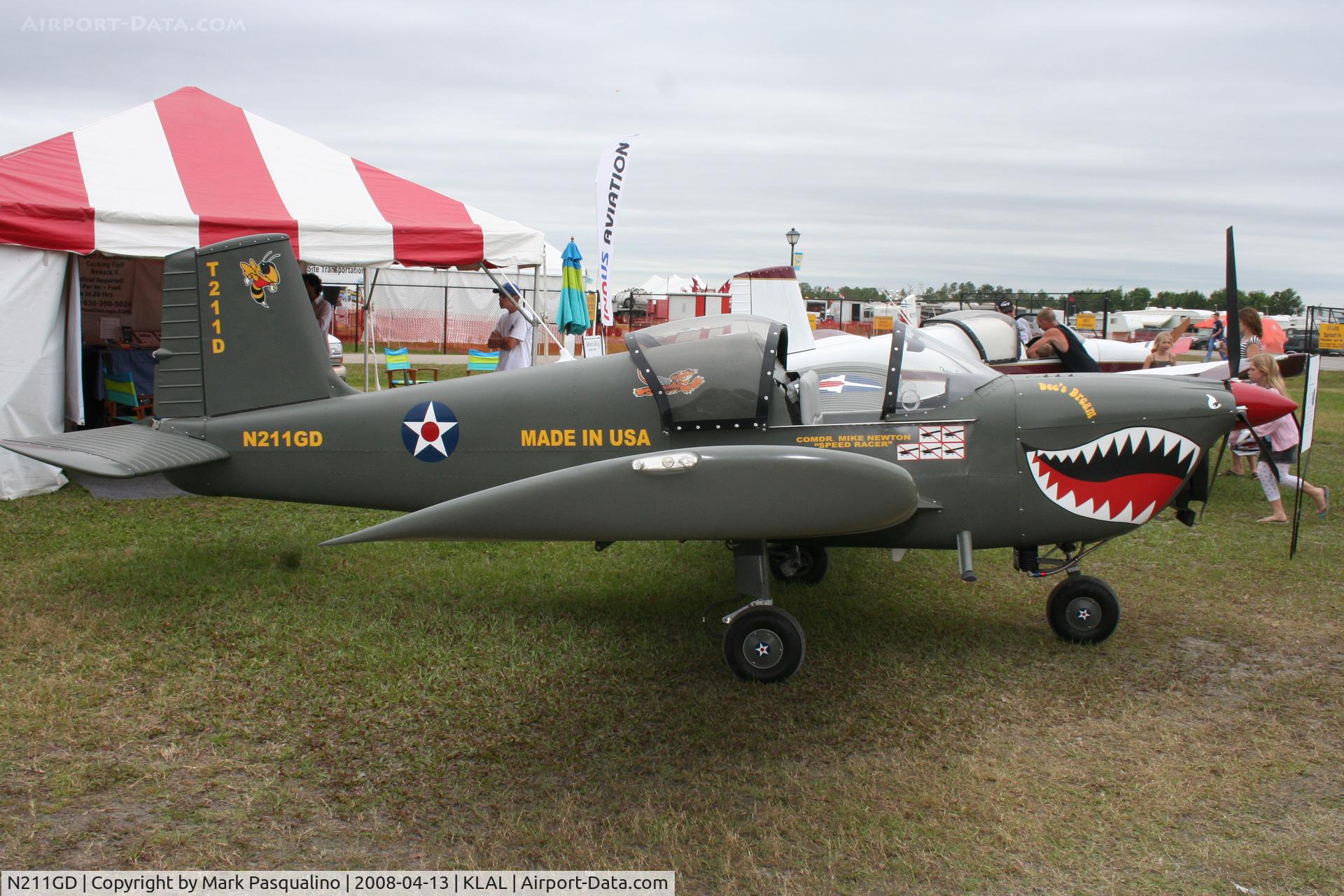 N211GD, 2008 Indus Aviation T-211 Thorpedo C/N 0803D0414, T-211