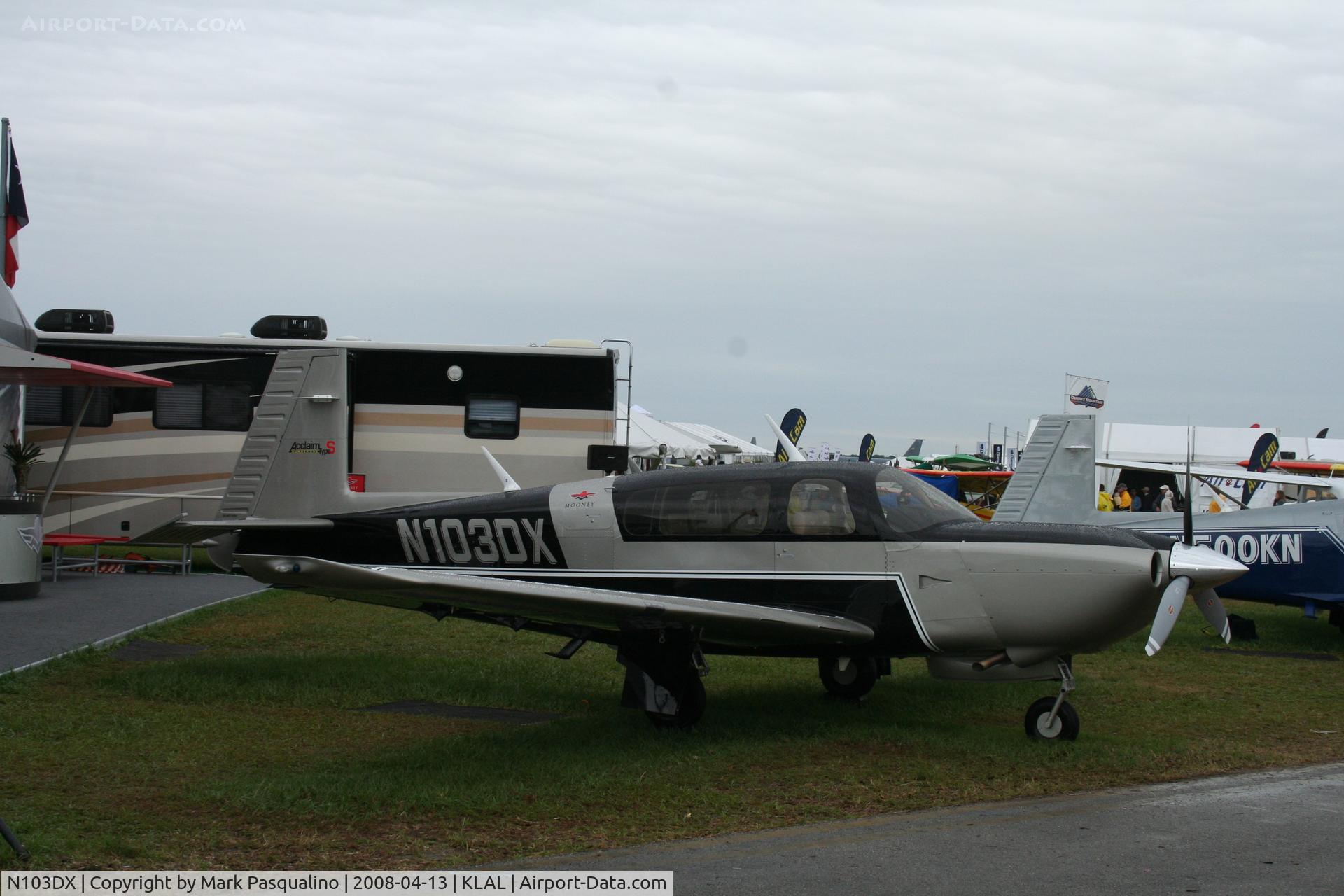 N103DX, 2008 Mooney M20TN Acclaim C/N 31-0100, Mooney M20TN