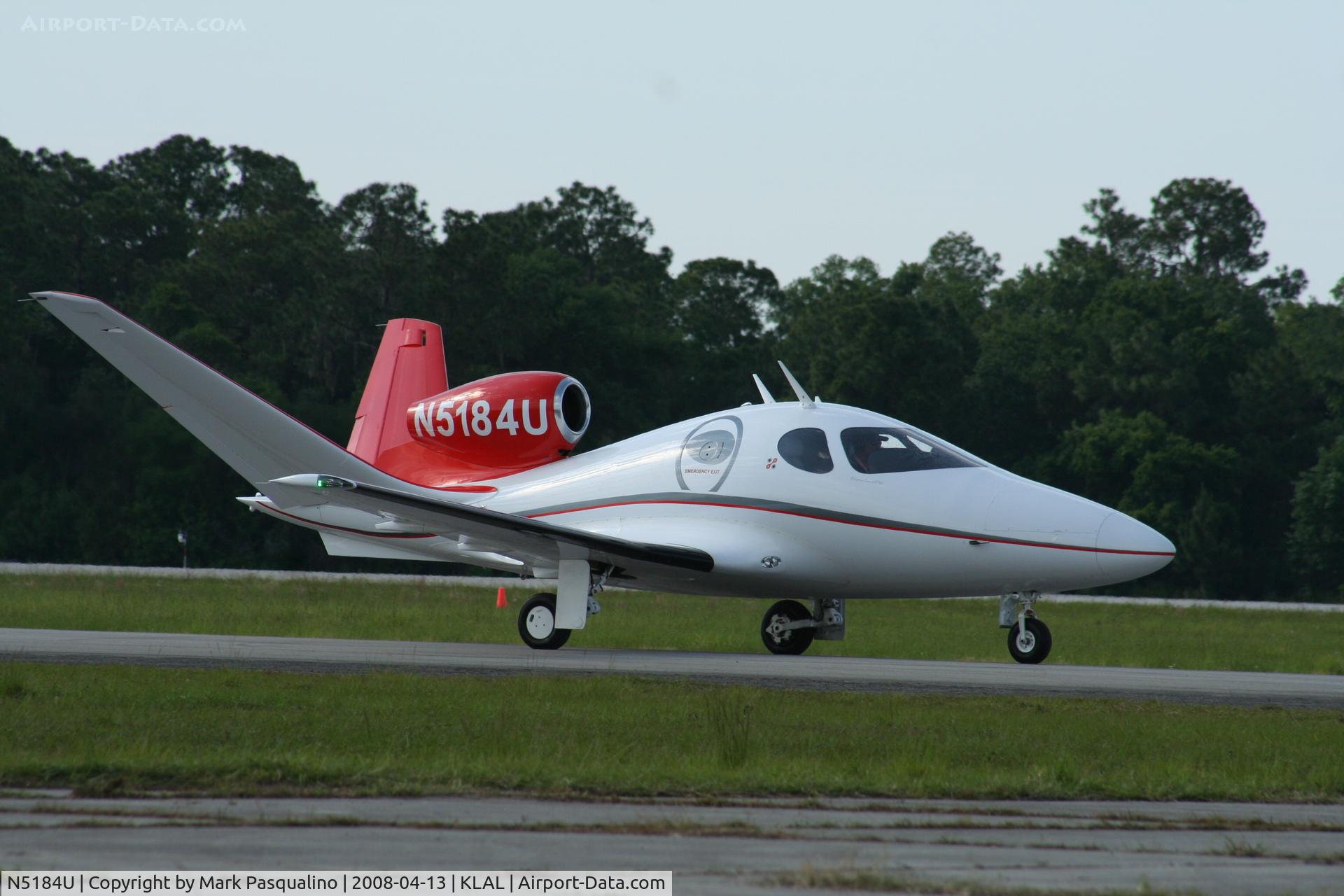 N5184U, 2007 Swift Engineering Inc Mark 400 C/N SE-400-001, Swift Engineering Mark 400