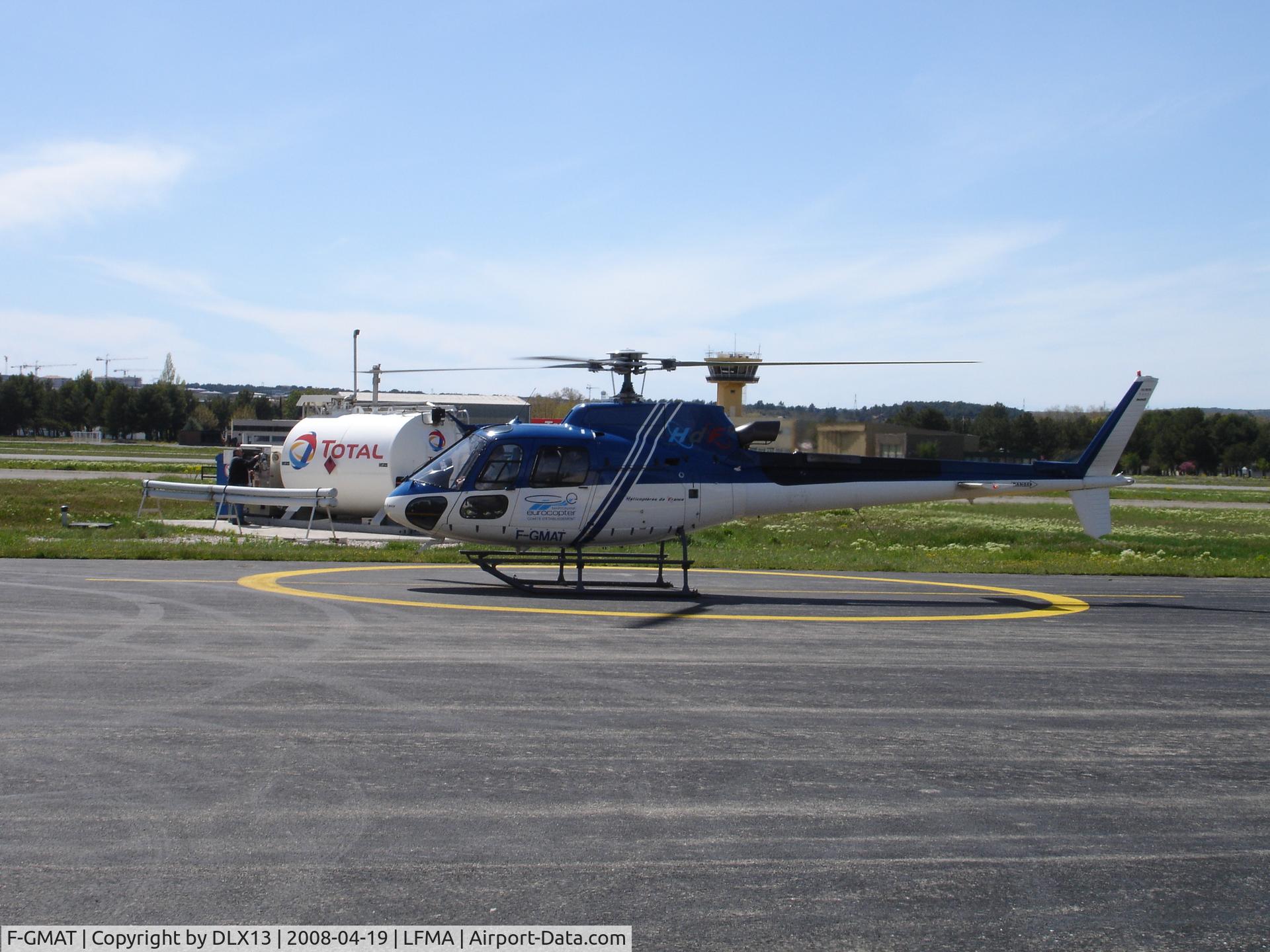 F-GMAT, Eurocopter AS-350B-3 Ecureuil Ecureuil C/N 3202, owned by 'Helicopteres De France'