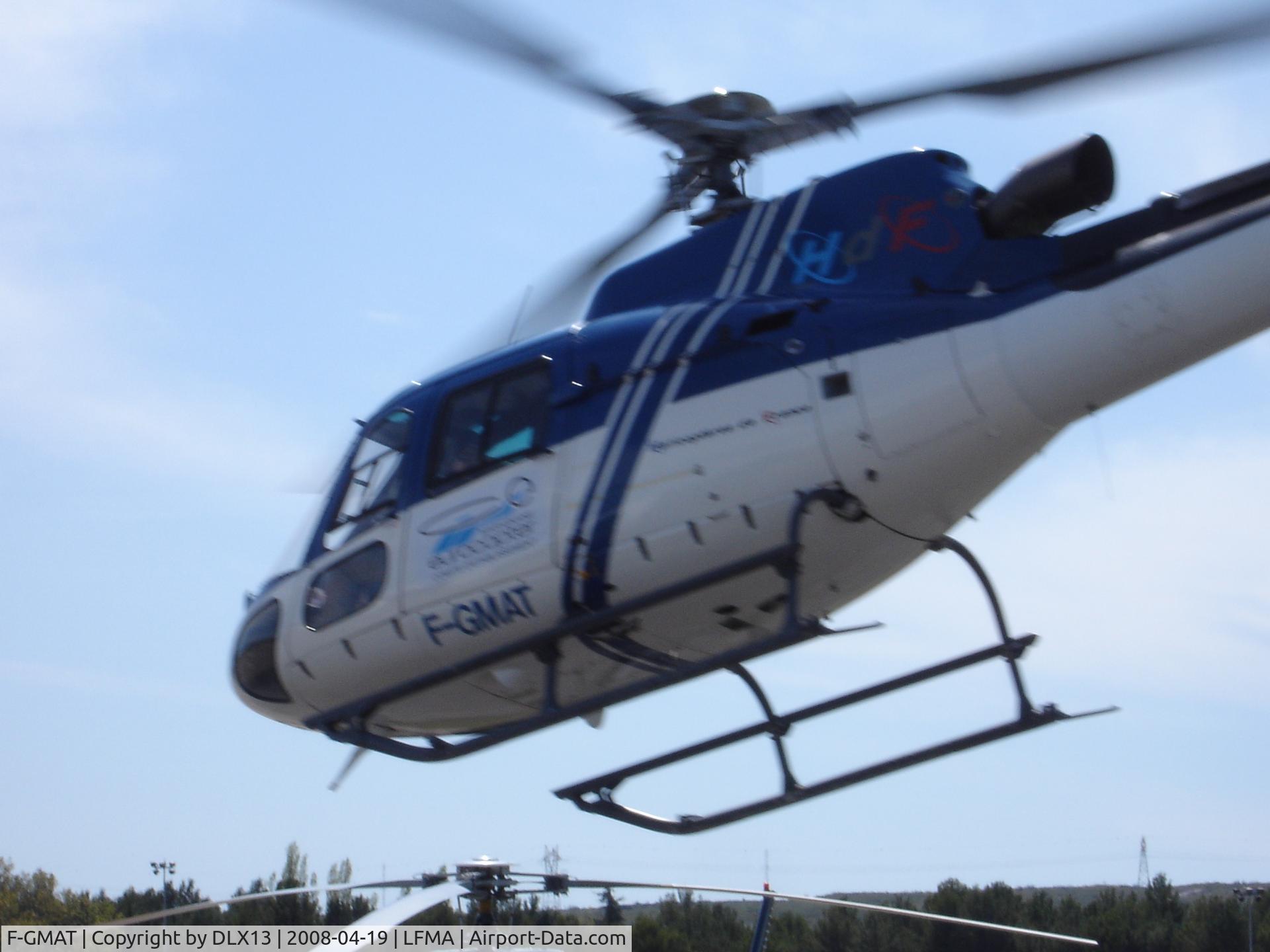 F-GMAT, Eurocopter AS-350B-3 Ecureuil Ecureuil C/N 3202, owned by 'Helicopteres De France'