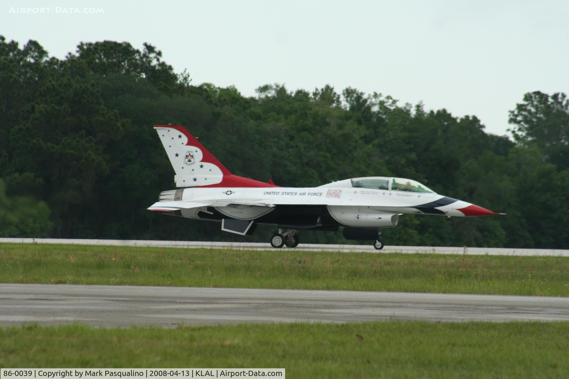 86-0039, 1986 General Dynamics F-16D Fighting Falcon C/N 5D-43, F-16D