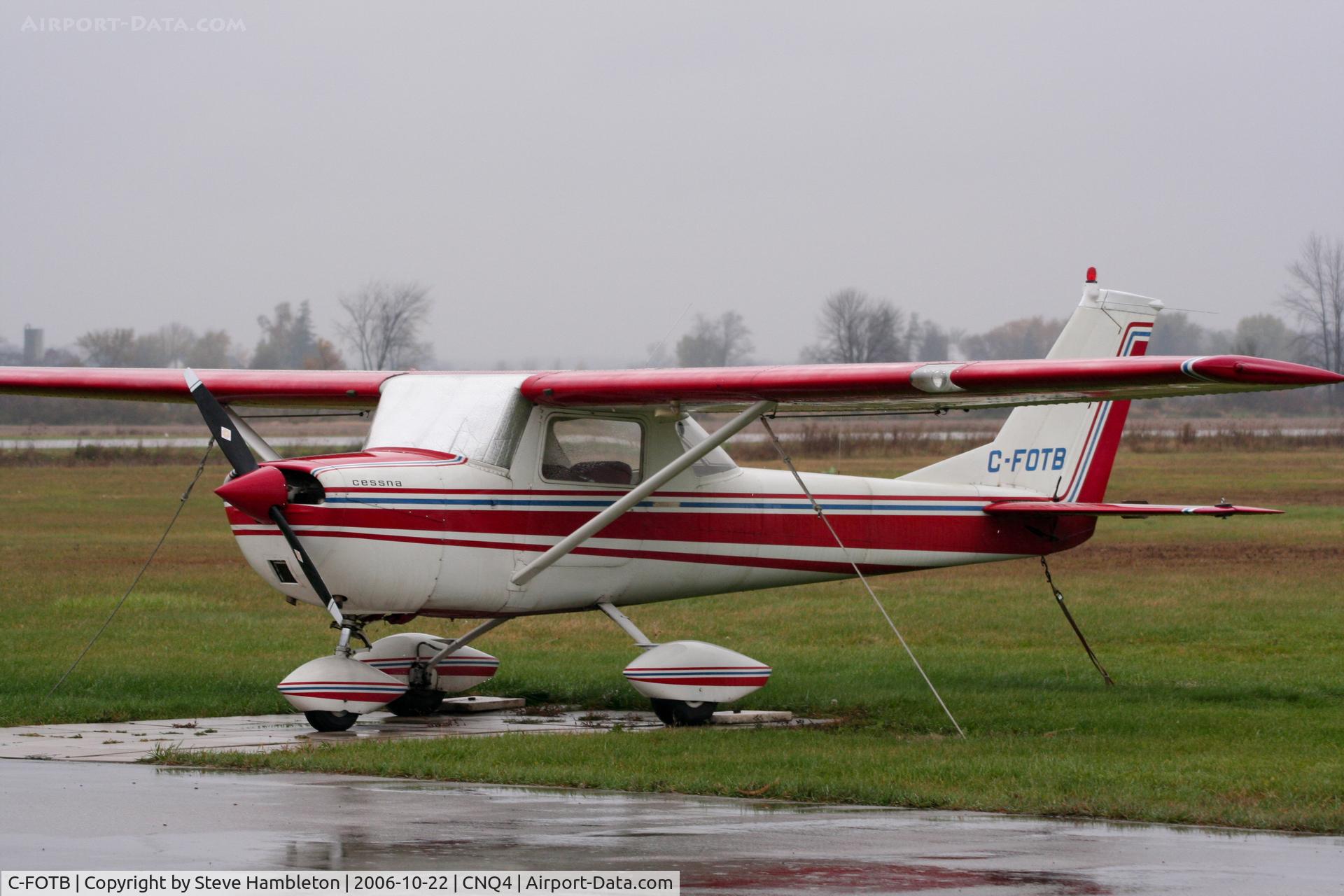 C-FOTB, 1966 Cessna 150F C/N 15062984, At Tillsonburg, Ontario