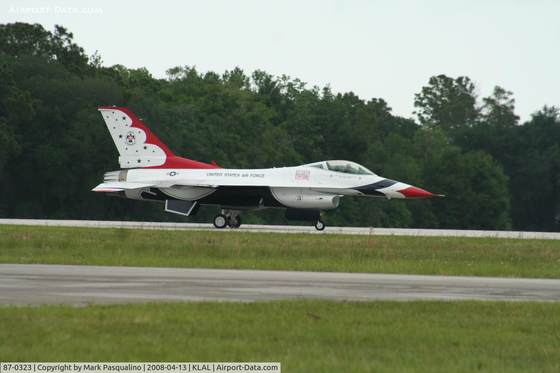 87-0323, 1987 General Dynamics F-16C Fighting Falcon C/N 5C-854, F-16C