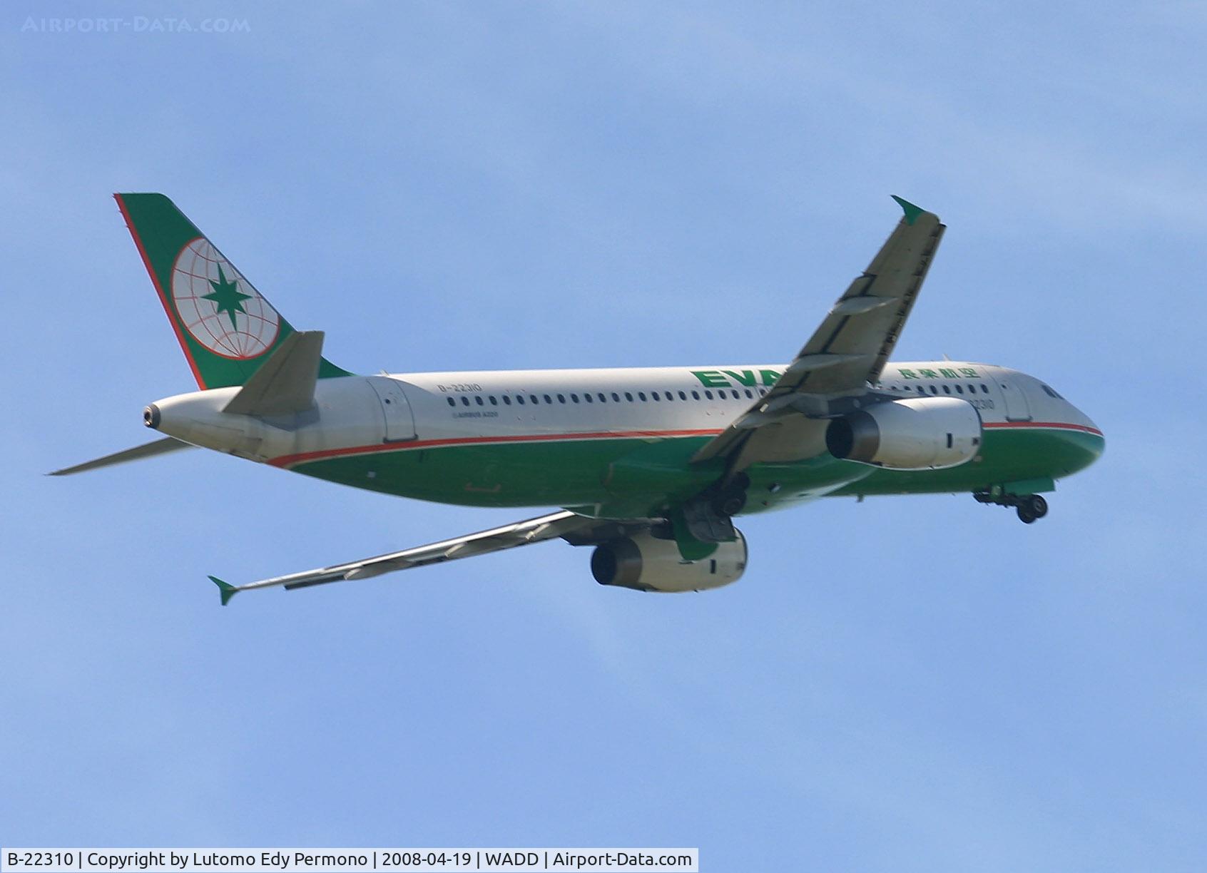 B-22310, 1998 Airbus A320-232 C/N 791, Eva Air