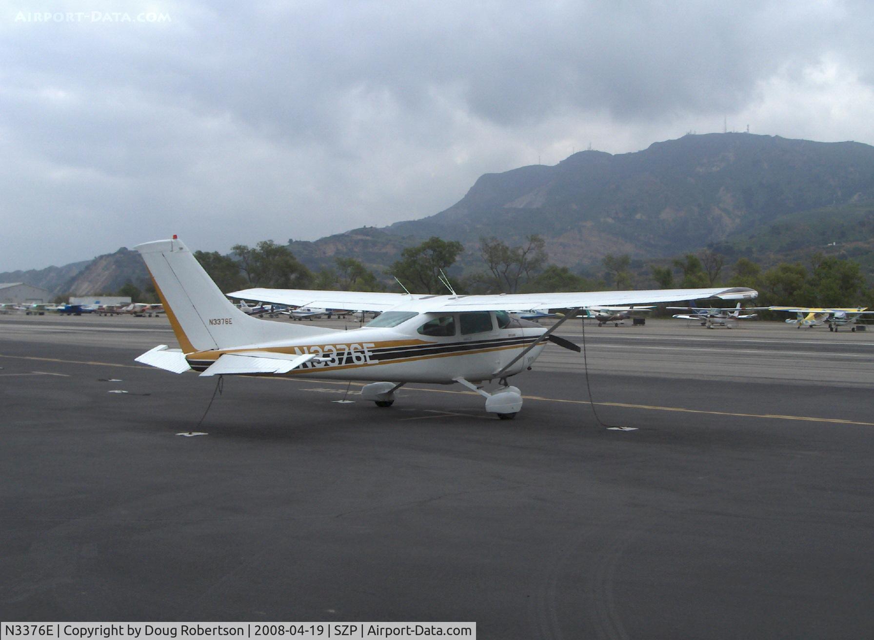 N3376E, 1982 Cessna 182R Skylane C/N 18268243, 1982 Cessna 182R SKYLANE, Continental O-470-U 230 Hp