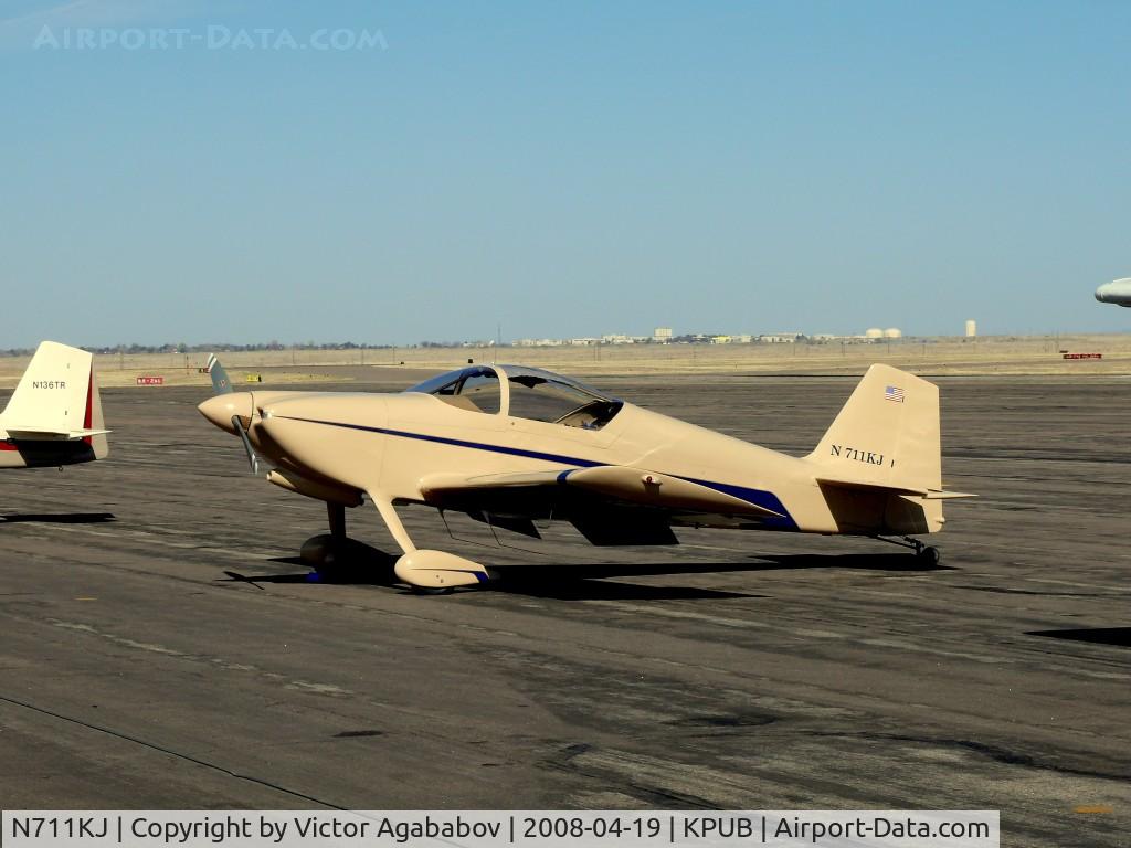 N711KJ, 1993 Vans RV-6 C/N 21159, RV at fly-in at Pueblo