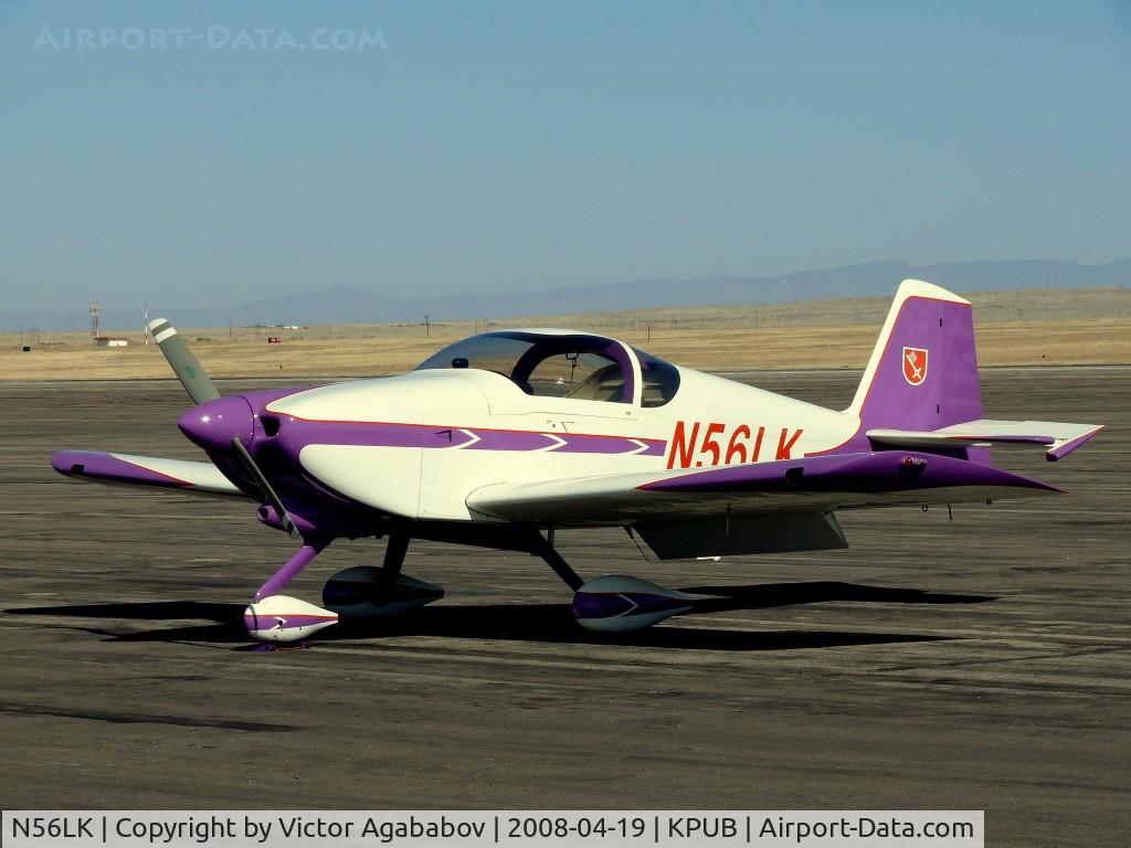 N56LK, 2001 Vans RV-6A C/N 123, RV at fly-in at Pueblo