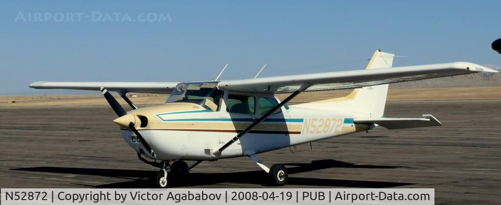 N52872, 1981 Cessna 172P C/N 17274625, The plane that I flew into Pueblo :-)