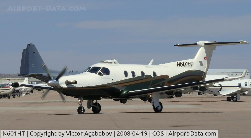 N601HT, 2000 Pilatus PC-12/45 C/N 337, Pilatus @ Colorado Springs Airport