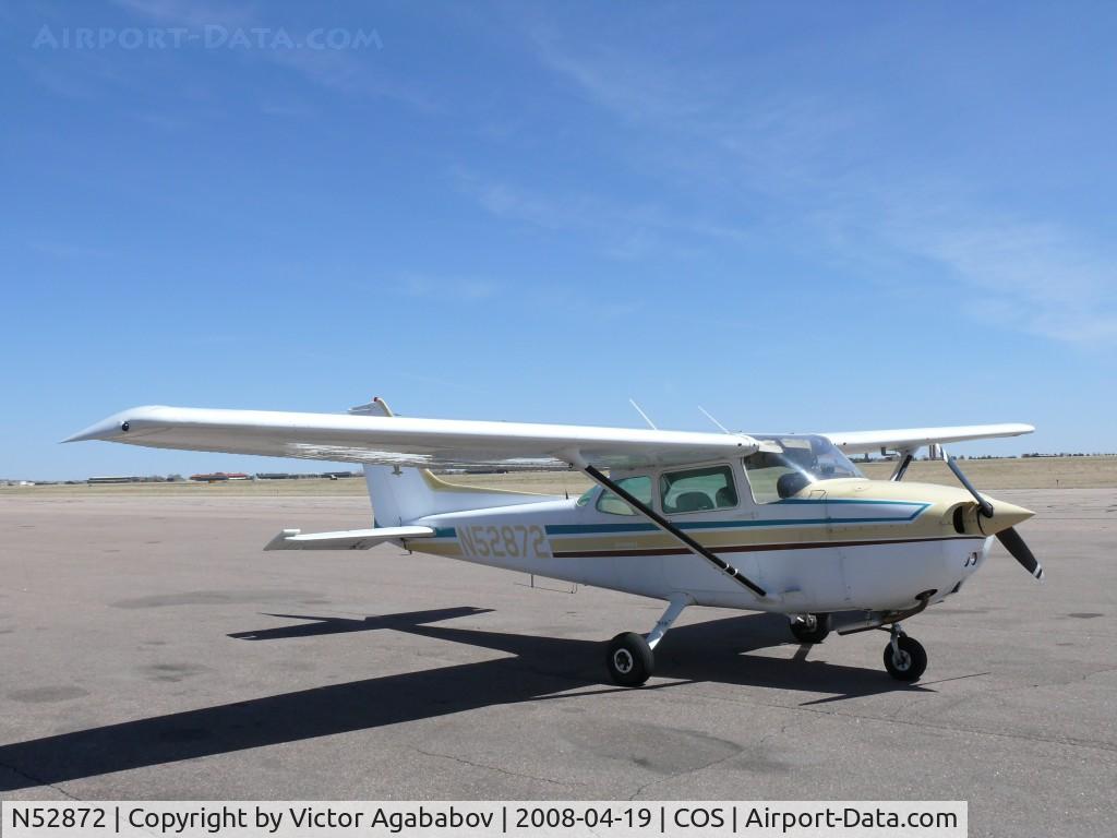 N52872, 1981 Cessna 172P C/N 17274625, And now she brought me to Colorado Springs...